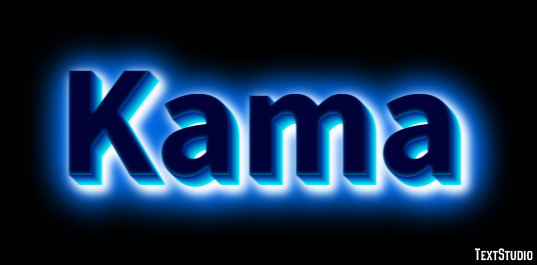 Kama Text effect