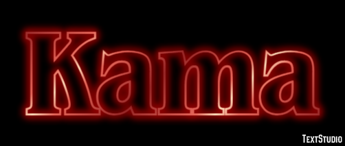 Kama Text effect