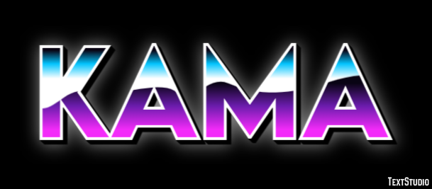 Kama Text effect