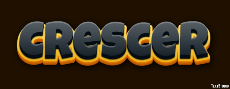 Crescer Text Effect