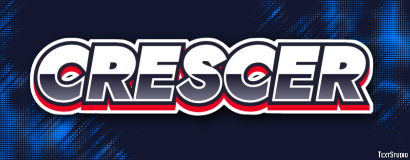 Crescer Text Effect