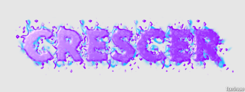 Crescer Text Effect