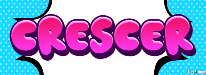 Crescer Text Effect