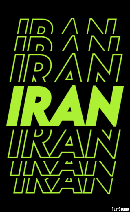 Iran Text Effect