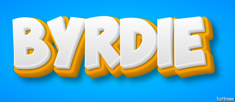 Byrdie Text effect