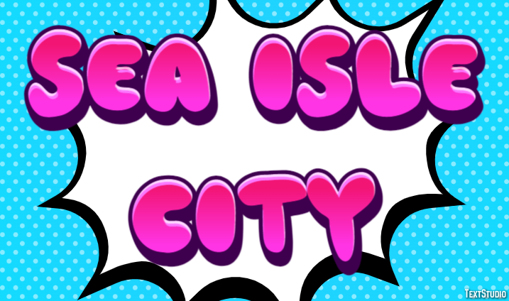Sea Isle City Effetto testo