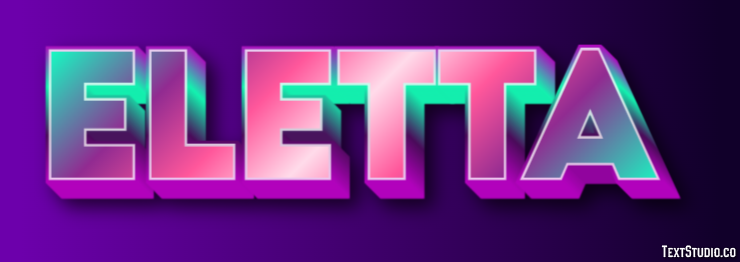 Eletta Effet de Texte
