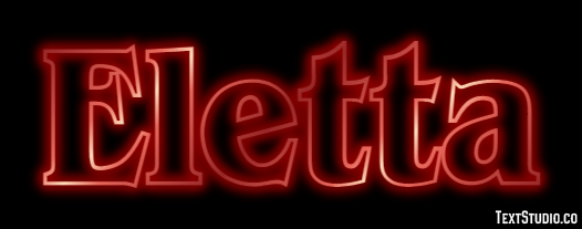 Eletta Effetto testo