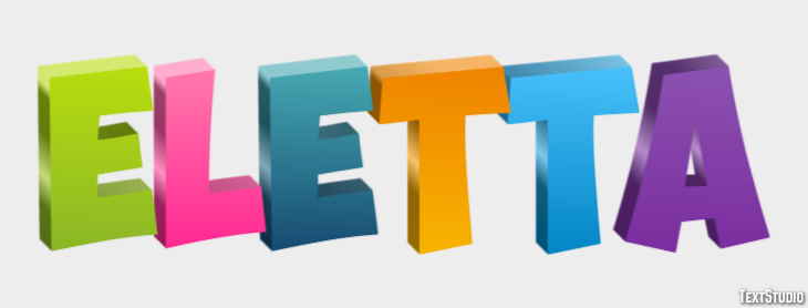 Eletta Effet de Texte