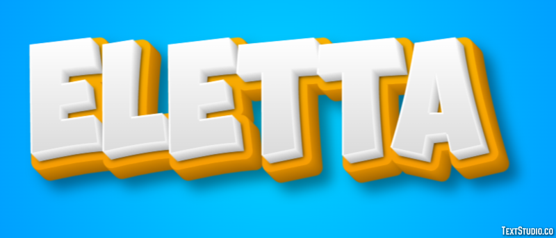 Eletta テキスト効果