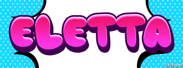 Eletta Эффект текста