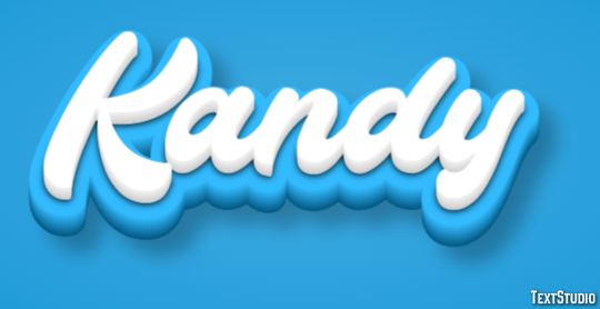 Kandy Text effect