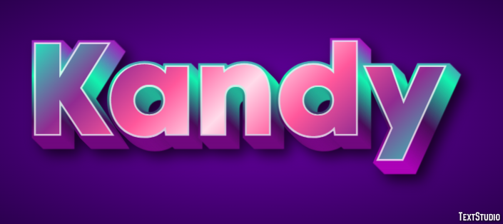 Kandy Text Effect
