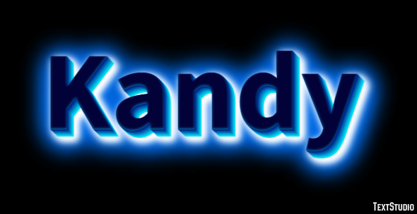 Kandy Text effect