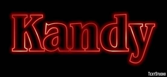 Kandy Text effect
