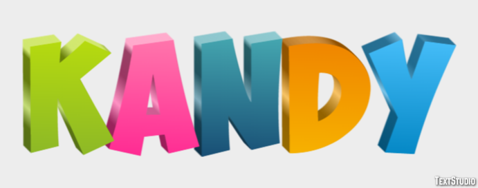 Kandy Text Effect