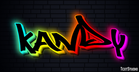 Kandy Text effect
