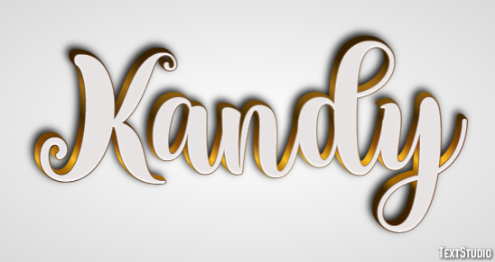Kandy Text effect