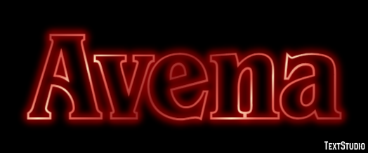 Avena Text effect