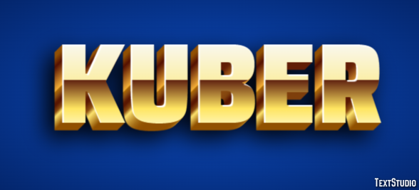 Kuber Text effect