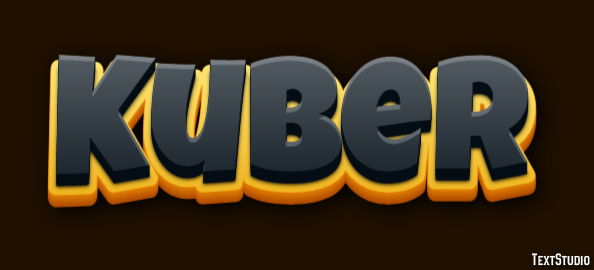 Kuber Text effect