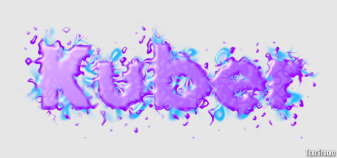 Kuber Text Effect