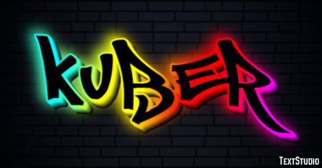 Kuber Text effect