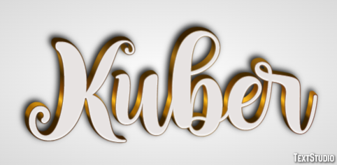 Kuber Text effect