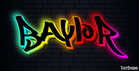 Baylor Efecto de Texto