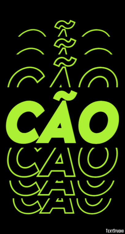 Cão テキスト効果