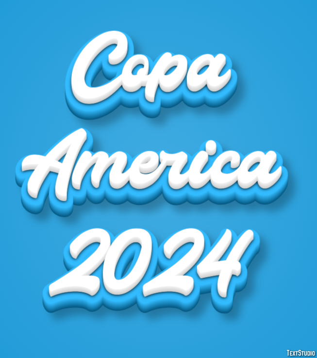 Copa America 2024 Effetto testo