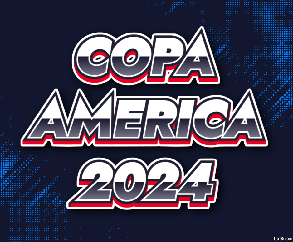 Copa America 2024 Effetto testo