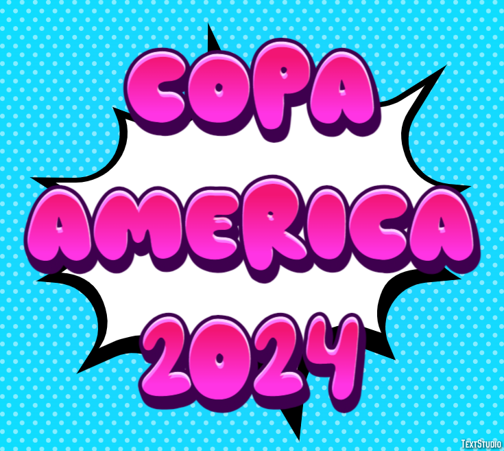 Copa America 2024 Effetto testo