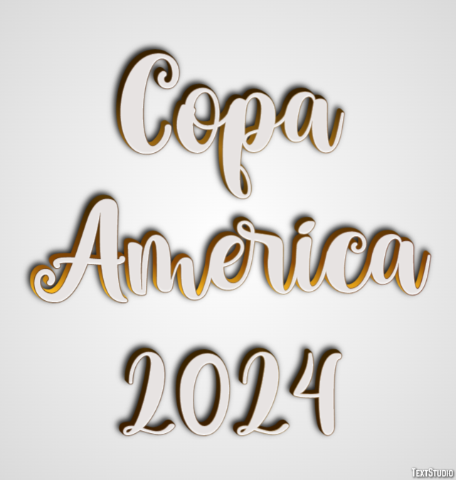 Copa America 2024 Effetto testo