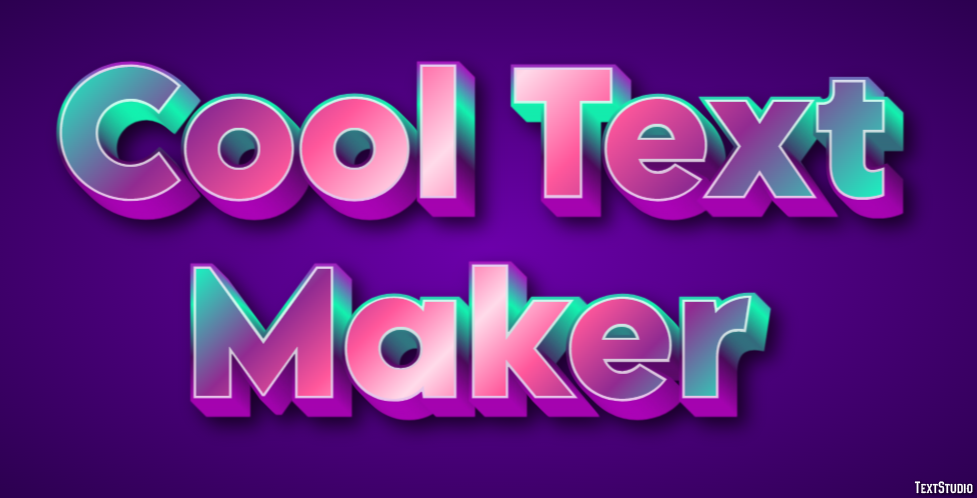 Cool Text Maker Effetto testo