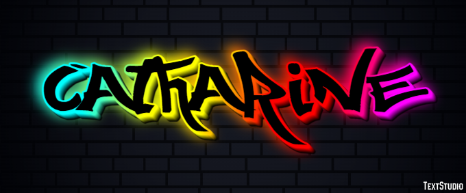 Catharine Text effect