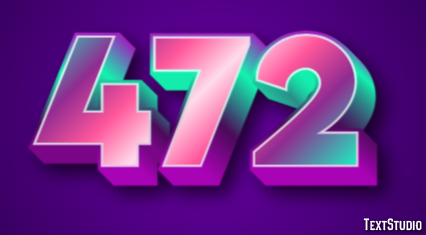 472 Text Effect