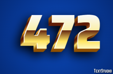 472 Text Effect