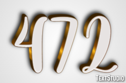 472 Text effect