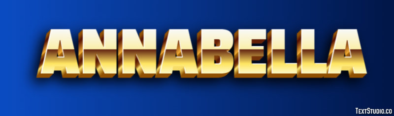 Annabella Text Effect