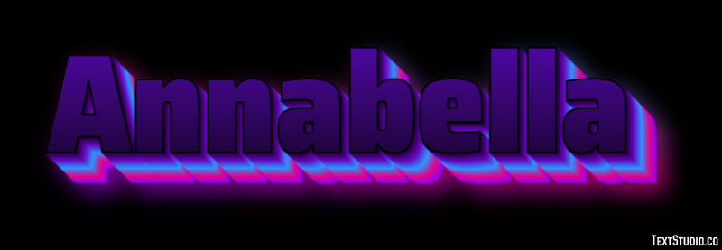 Annabella Text Effect