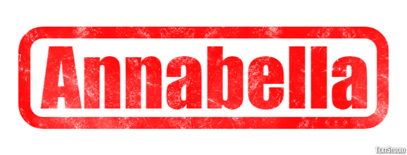 Annabella Текстовый эффект