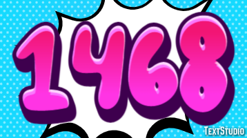 1468 Эффект текста