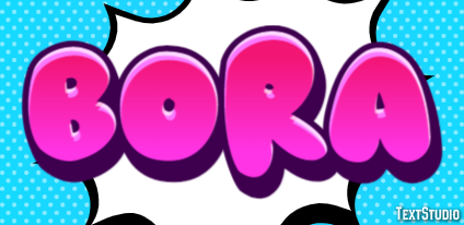 Bora Эффект текста
