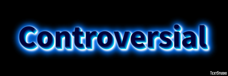 Controversial テキスト効果