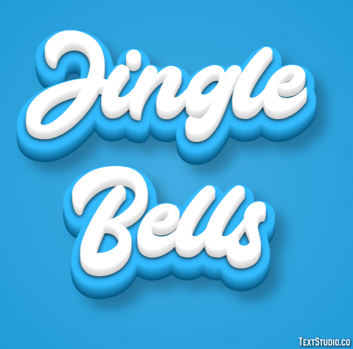 Jingle Bells Efekt tekstowy