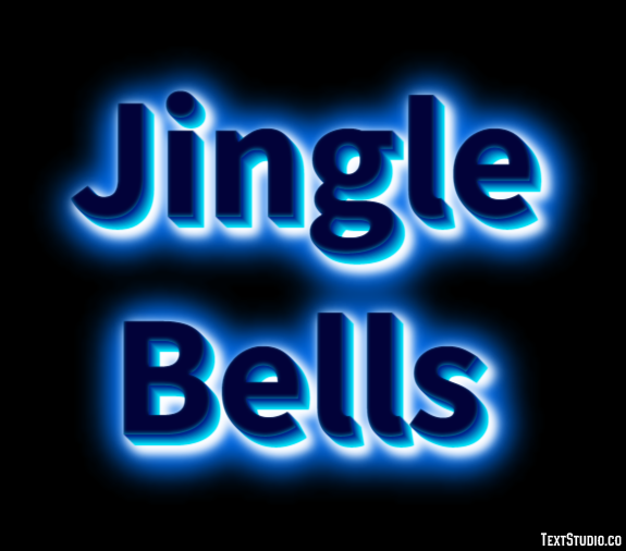 Jingle Bells Text Effect