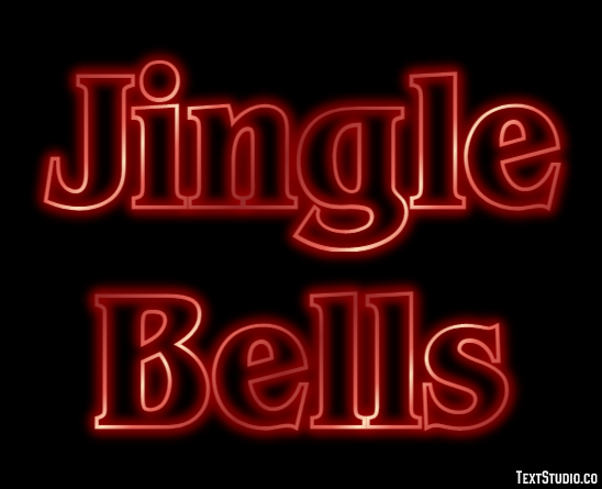 Jingle Bells Efekt tekstowy