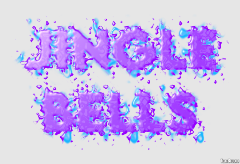 Jingle Bells Text Effect