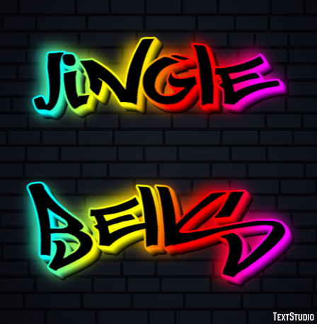 Jingle Bells Efekt tekstowy